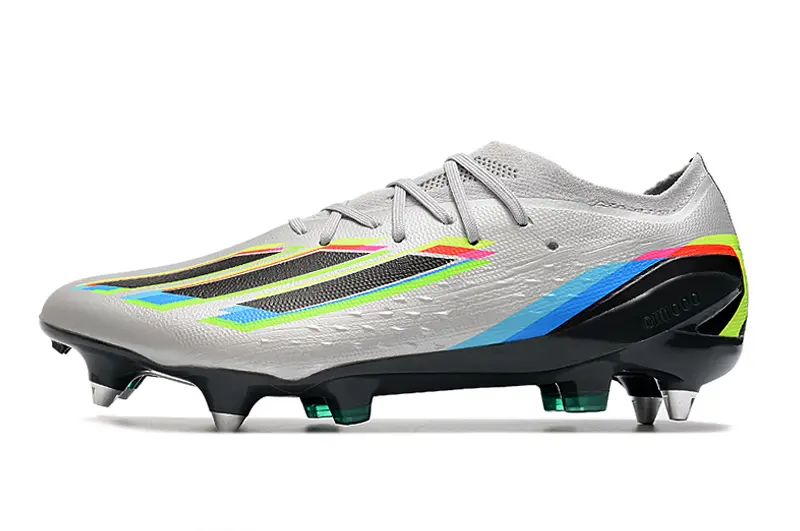 Adidas X Speedportal.1 SG - Gray/Neon Yellow/Blue