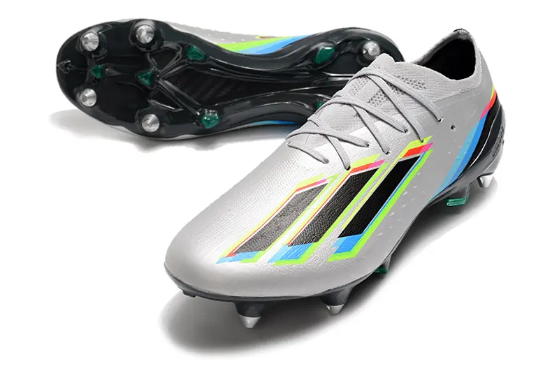 Adidas X Speedportal.1 SG - Gray/Neon Yellow/Blue