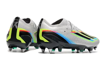 Adidas X Speedportal.1 SG - Gray/Neon Yellow/Blue
