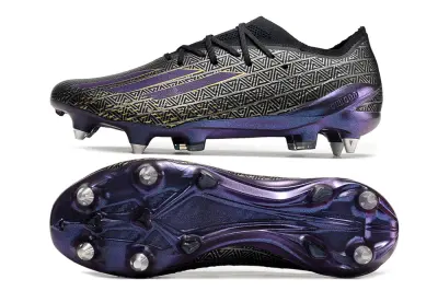 Adidas X Speedportal.1 SG - Black/Violet Shine/Gold Patterns