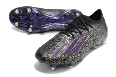 Adidas X Speedportal.1 SG - Black/Violet Shine/Gold Patterns