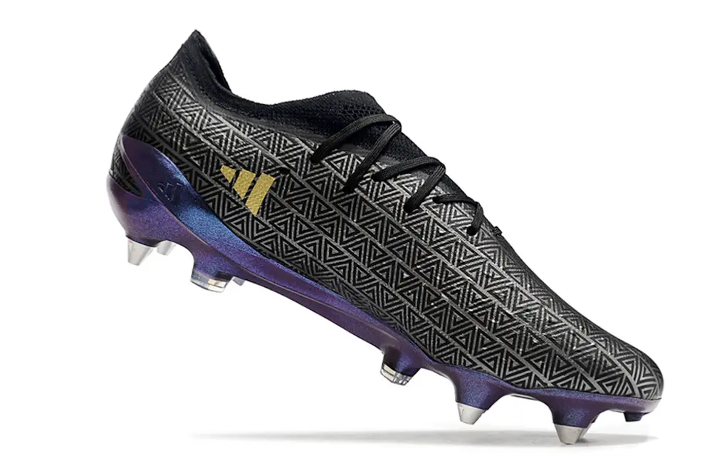 Adidas X Speedportal.1 SG - Black/Violet Shine/Gold Patterns