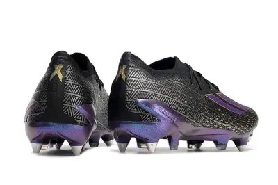 Adidas X Speedportal.1 SG - Black/Violet Shine/Gold Patterns
