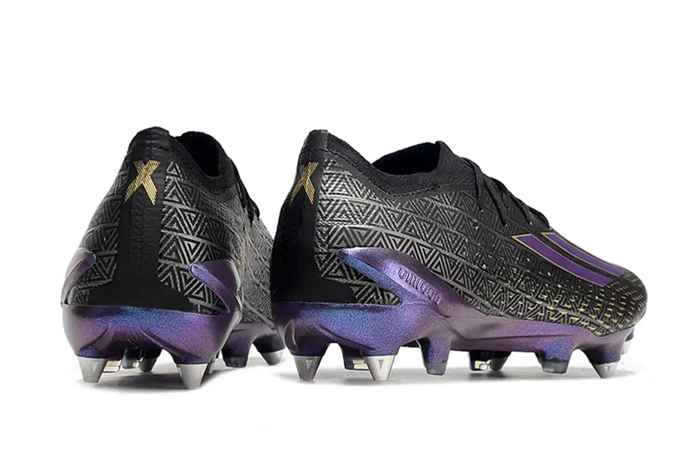 Adidas X Speedportal.1 SG - Black/Violet Shine/Gold Patterns