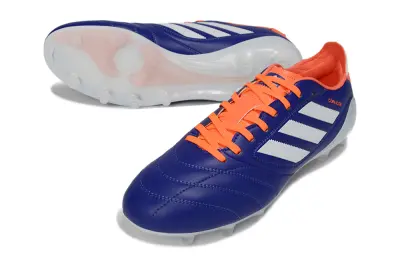 Adidas Copa Icon 2 AG Artificial Grass Soccer Cleats - Blue/Orange Blaze/White