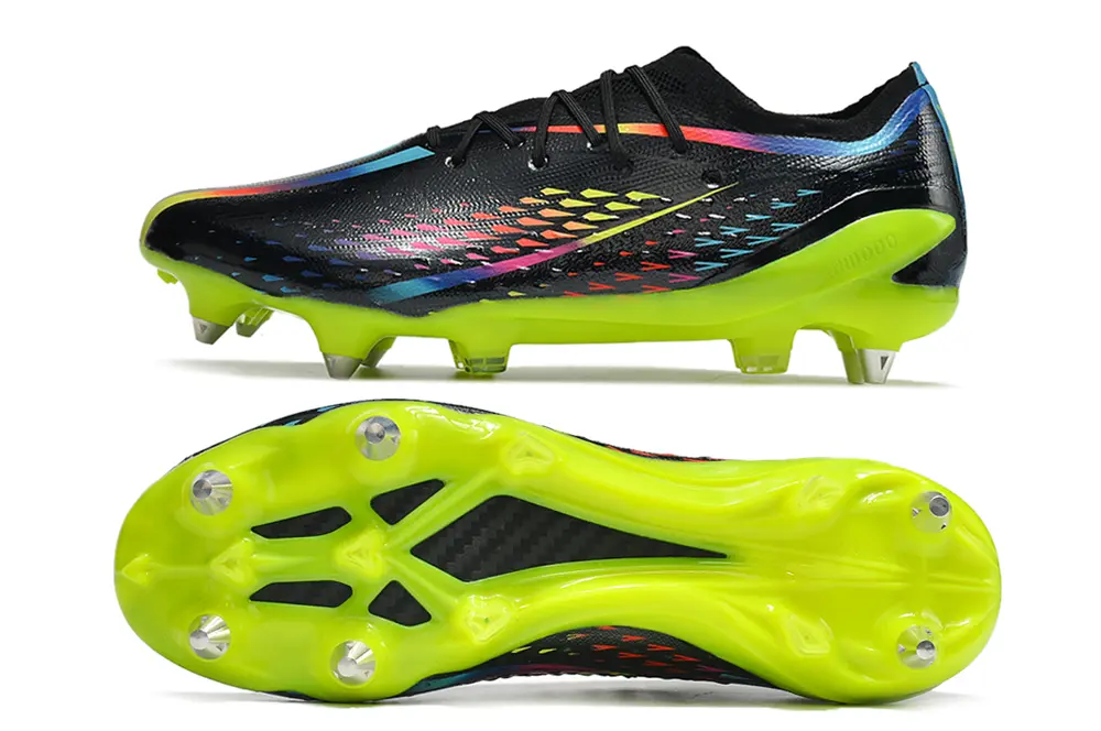 Adidas X Speedportal.1 SG - Black/Electric Green/Neon Multi
