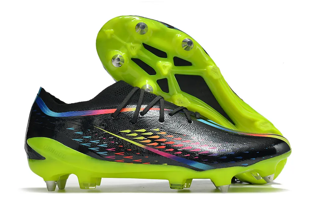 Adidas X Speedportal.1 SG - Black/Electric Green/Neon Multi