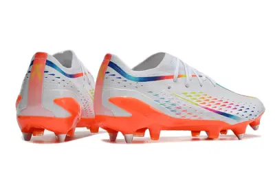 Adidas X Speedportal.1 SG - White/Vibrant Orange/Rainbow Accents
