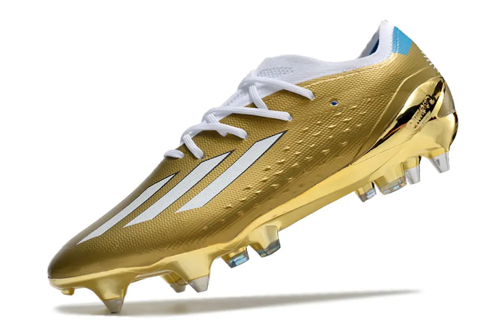 Messi x Adidas X Speedportal.1 SG - Gold/Metallic Gold/White