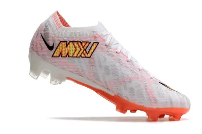 Nike Air Zoom Mercurial Vapor 15 Elite FG - White/Electric Orange/Neon Yellow