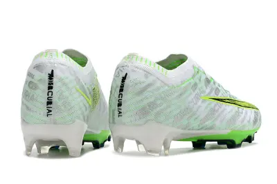 Nike Air Zoom Mercurial Vapor 15 Elite FG - White/Neon Green/Black