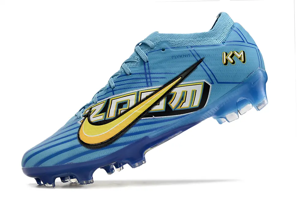 Mbappé x Nike Air Zoom Mercurial Vapor 15 Elite FG - Blue/Sky Blue/Yellow Flash