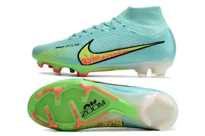Nike Air Zoom Mercurial Superfly 9 Elite FG - Aqua/Electric Green/Neon Coral