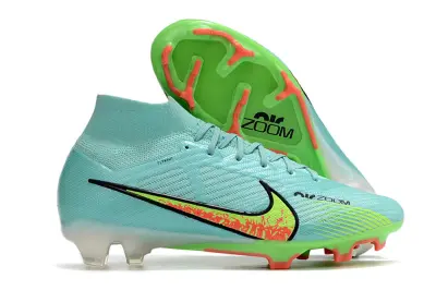 Nike Air Zoom Mercurial Superfly 9 Elite FG - Aqua/Electric Green/Neon Coral