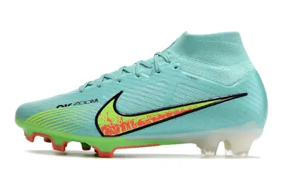 Nike Air Zoom Mercurial Superfly 9 Elite FG - Aqua/Electric Green/Neon Coral