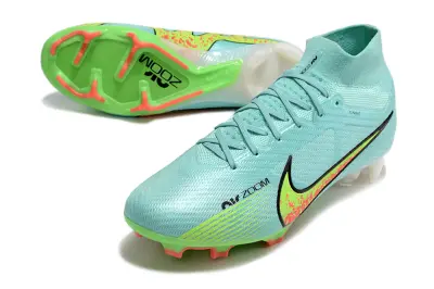 Nike Air Zoom Mercurial Superfly 9 Elite FG - Aqua/Electric Green/Neon Coral