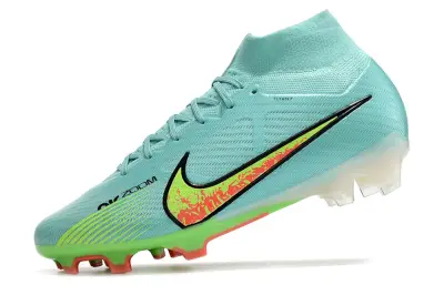 Nike Air Zoom Mercurial Superfly 9 Elite FG - Aqua/Electric Green/Neon Coral