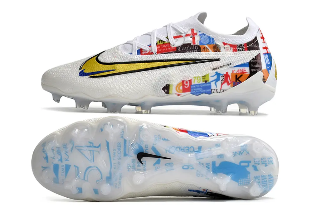 Nike Phantom GX Elite FG - White/Golden Yellow/Black