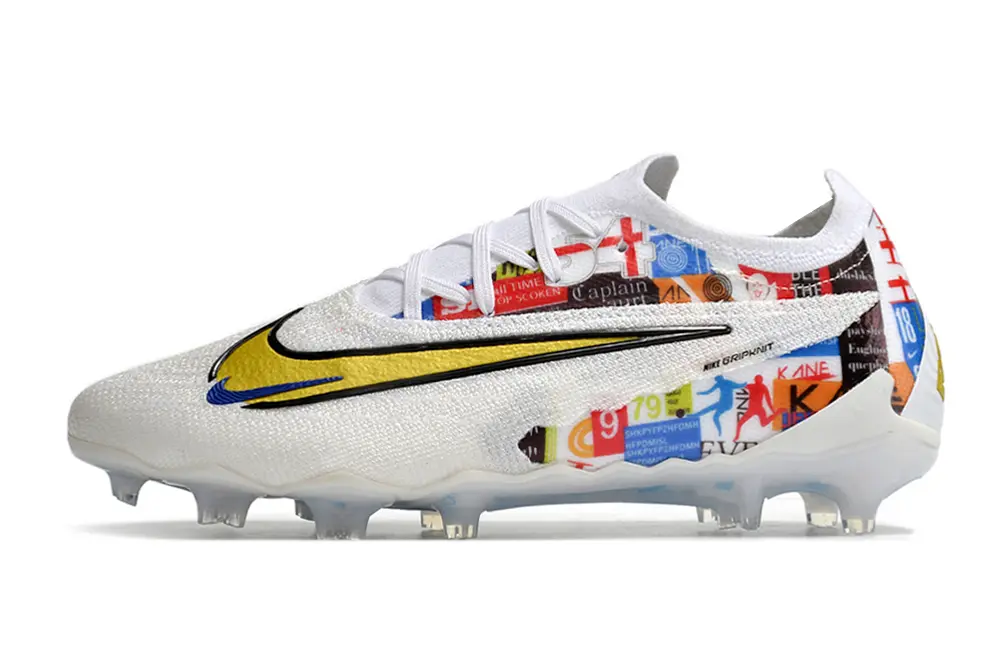 Nike Phantom GX Elite FG - White/Golden Yellow/Black