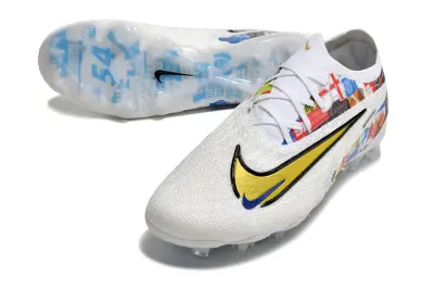 Nike Phantom GX Elite FG - White/Golden Yellow/Black
