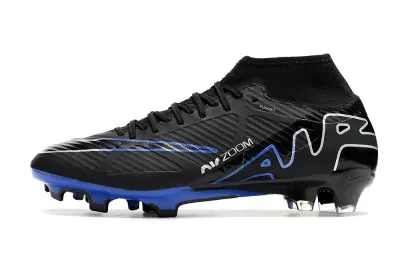 Nike Air Zoom Mercurial Superfly 9 Elite FG - Black/Electric Blue/White