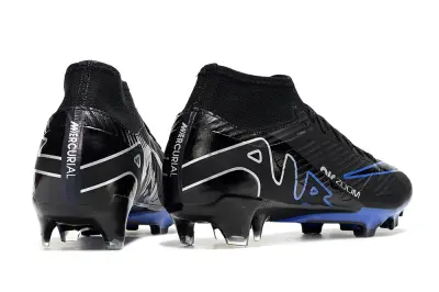 Nike Air Zoom Mercurial Superfly 9 Elite FG - Black/Electric Blue/White