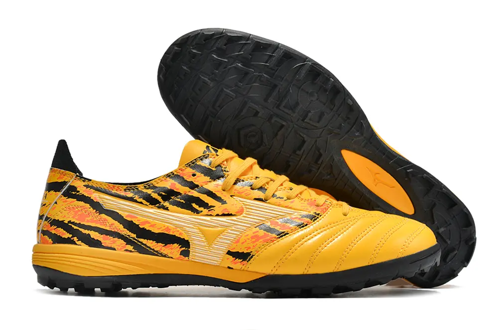 Mizuno Morelia Wave Cup Classic TF - Yellow/Bold Gold/Black Tiger
