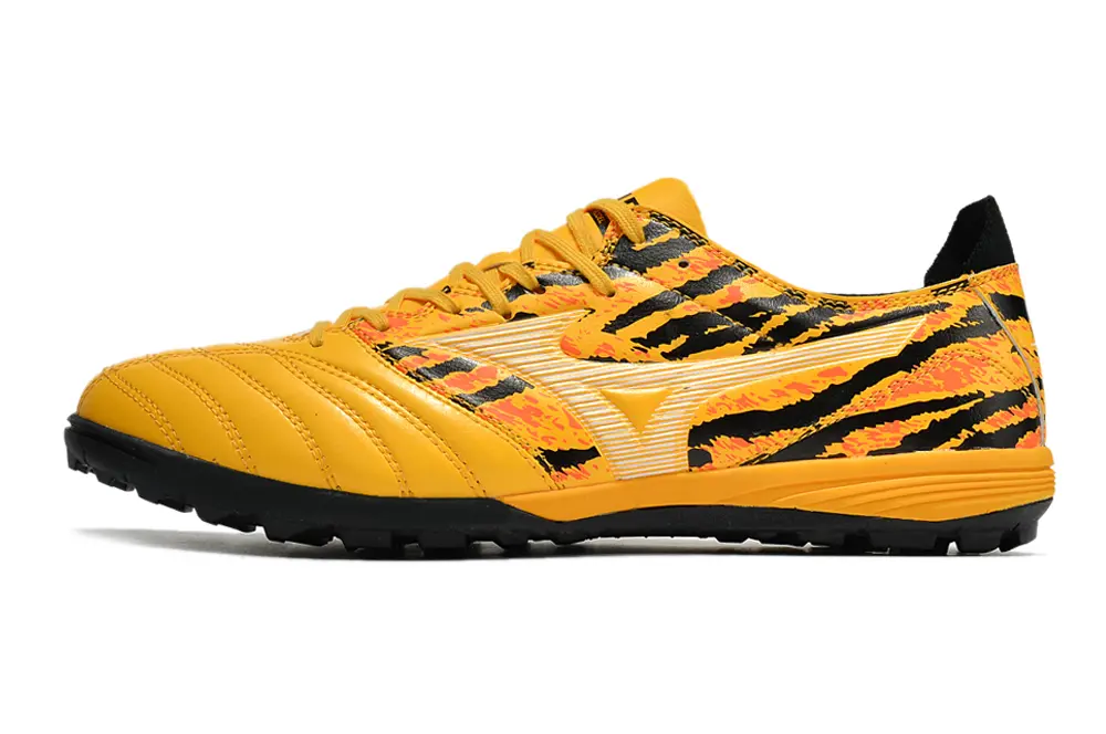Mizuno Morelia Wave Cup Classic TF - Yellow/Bold Gold/Black Tiger