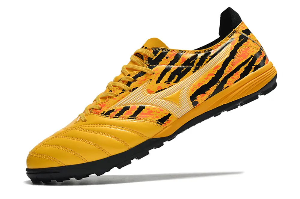 Mizuno Morelia Wave Cup Classic TF - Yellow/Bold Gold/Black Tiger