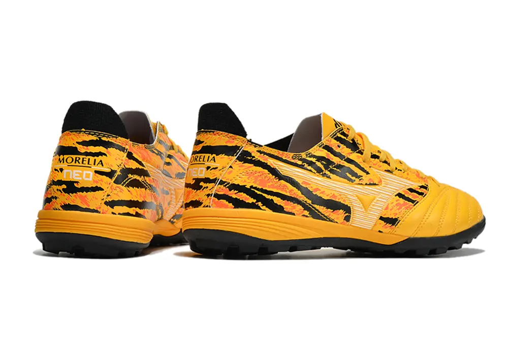Mizuno Morelia Wave Cup Classic TF - Yellow/Bold Gold/Black Tiger