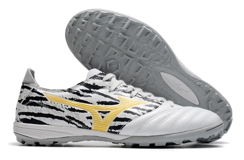 Mizuno Morelia Wave Cup Classic TF - White/Bright Yellow/Black