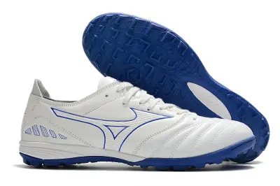 Mizuno Morelia Wave Cup Classic TF - White/Blue Lightning/Ghost White