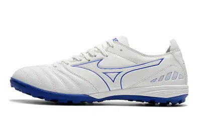 Mizuno Morelia Wave Cup Classic TF - White/Blue Lightning/Ghost White