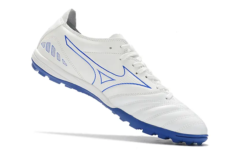 Mizuno Morelia Wave Cup Classic TF - White/Blue Lightning/Ghost White