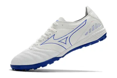 Mizuno Morelia Wave Cup Classic TF - White/Blue Lightning/Ghost White
