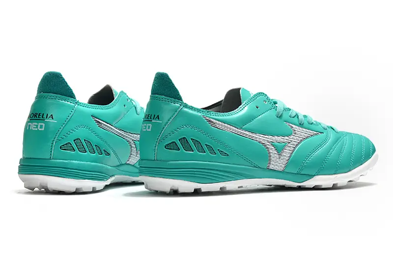 Mizuno Morelia Wave Cup Classic TF - Turquoise/Vibrant Aqua/Metallic Silver