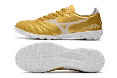 Mizuno Morelia Wave Cup Classic TF - Gold/Bright Gold/White
