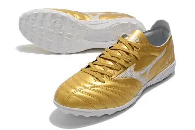 Mizuno Morelia Wave Cup Classic TF - Gold/Bright Gold/White