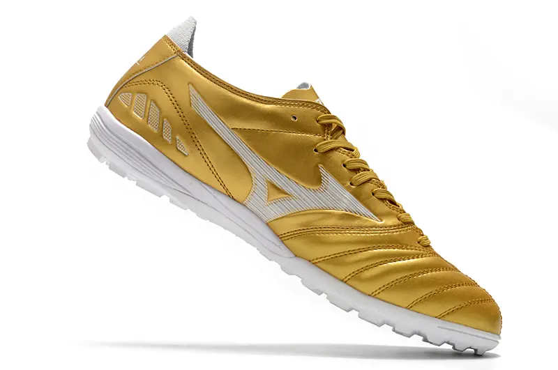 Mizuno Morelia Wave Cup Classic TF - Gold/Bright Gold/White