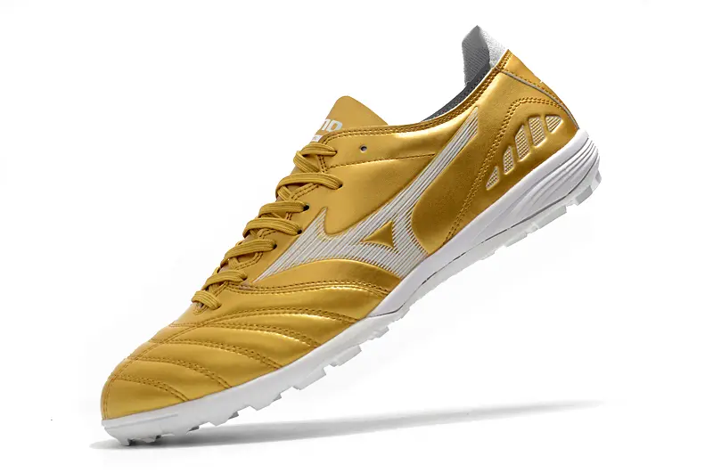 Mizuno Morelia Wave Cup Classic TF - Gold/Bright Gold/White