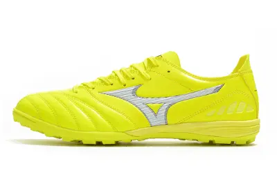 Mizuno Morelia Wave Cup Classic TF - Yellow/Neon Yellow/Steel Grey