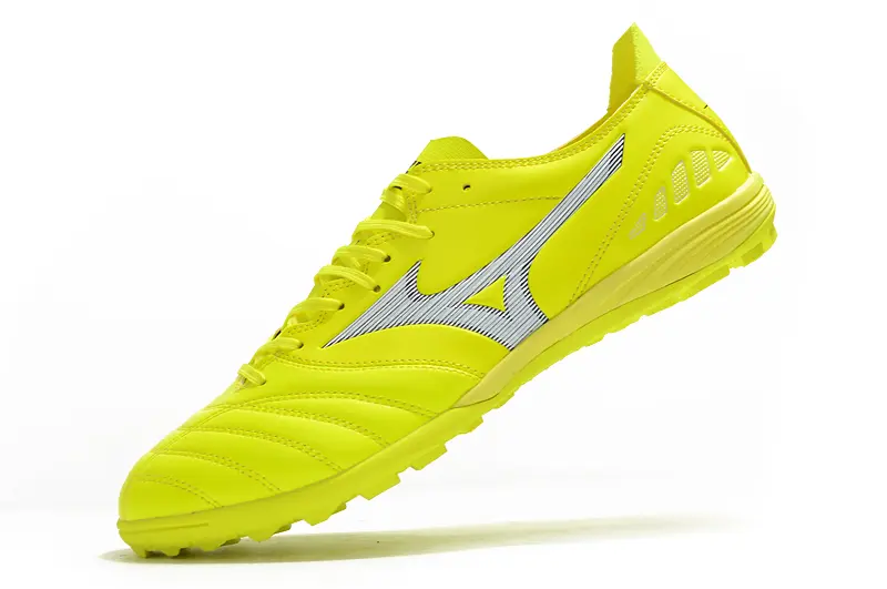 Mizuno Morelia Wave Cup Classic TF - Yellow/Neon Yellow/Steel Grey