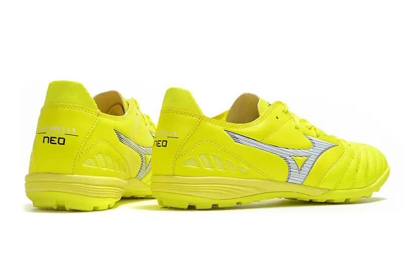 Mizuno Morelia Wave Cup Classic TF - Yellow/Neon Yellow/Steel Grey