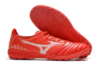 Mizuno Morelia Wave Cup Classic TF - Red/Vibrant Crimson/Fiery Orange