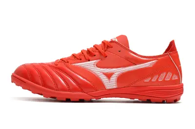 Mizuno Morelia Wave Cup Classic TF - Red/Vibrant Crimson/Fiery Orange