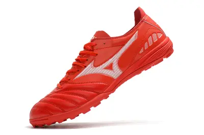 Mizuno Morelia Wave Cup Classic TF - Red/Vibrant Crimson/Fiery Orange