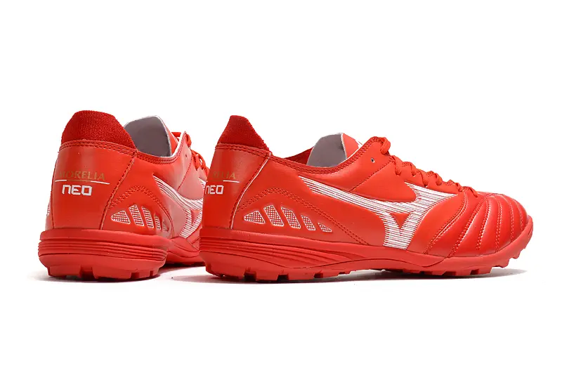 Mizuno Morelia Wave Cup Classic TF - Red/Vibrant Crimson/Fiery Orange