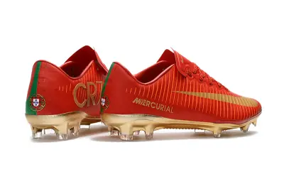 Nike Mercurial Vapor 11 FG - Red/Golden Glory/Vibrant Green