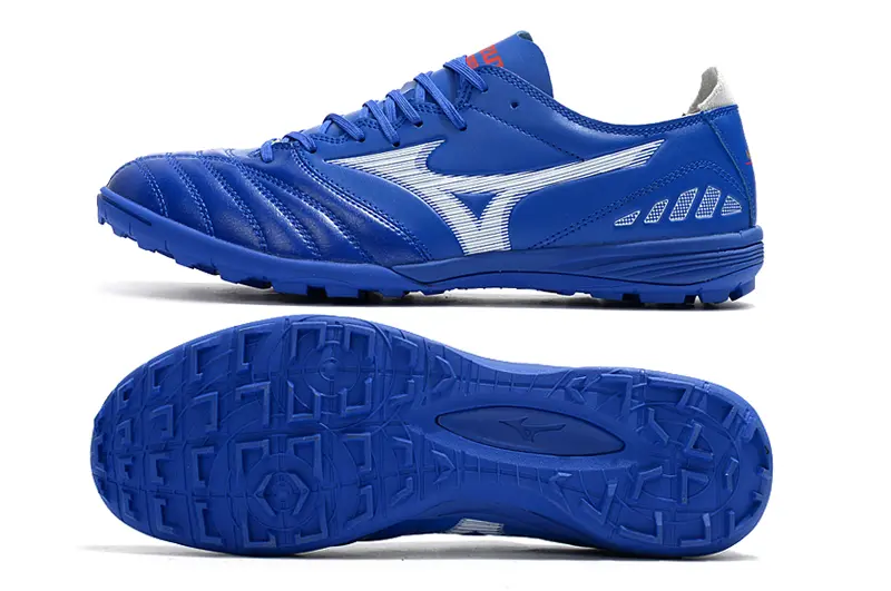 Mizuno Morelia Wave Cup Classic TF - Blue/Electric Blue/Navy Blue