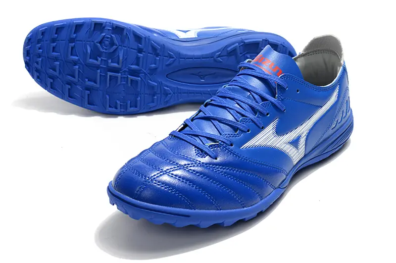 Mizuno Morelia Wave Cup Classic TF - Blue/Electric Blue/Navy Blue